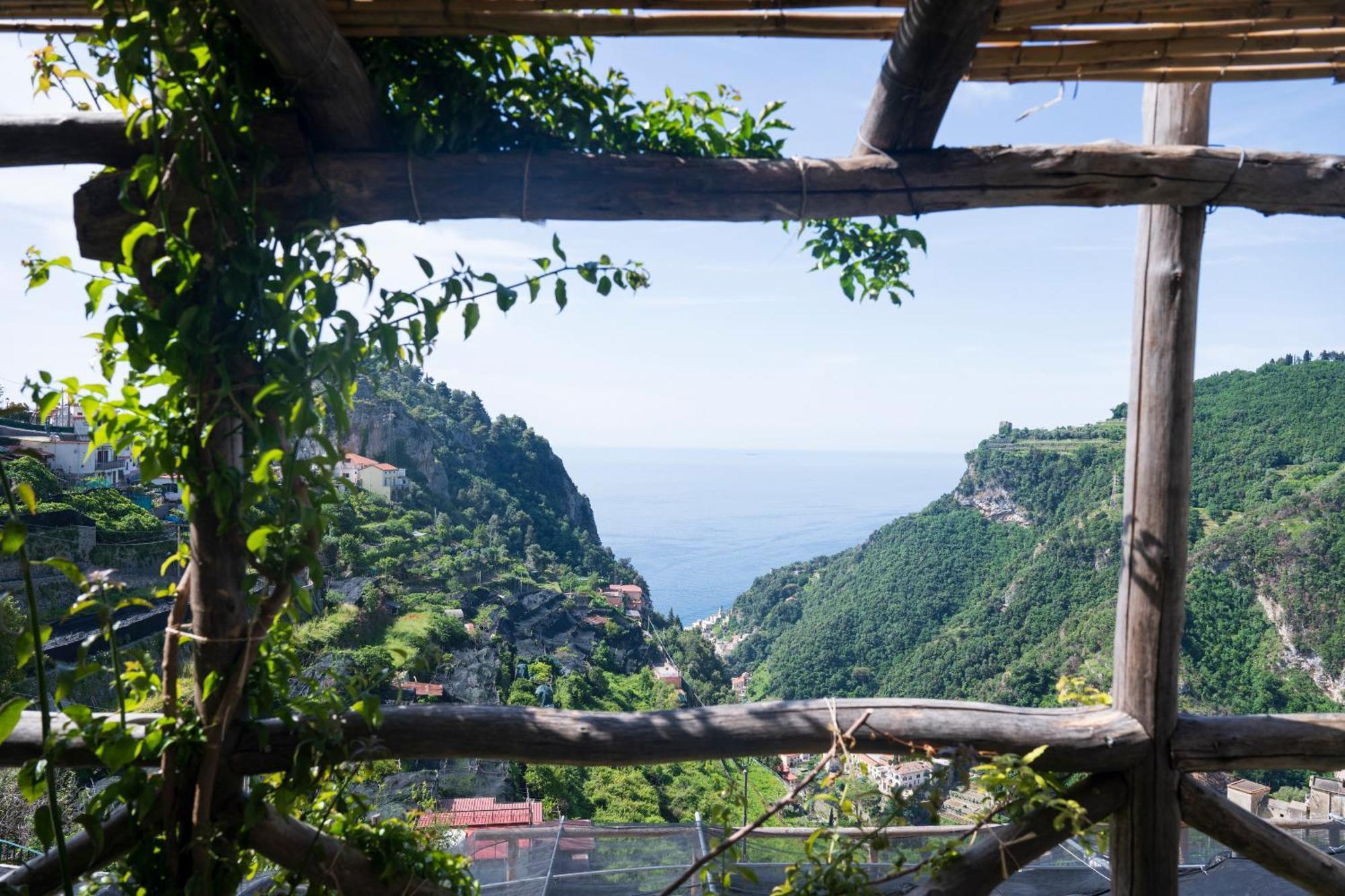 Villa Amalfi Sky View Scala Esterno foto